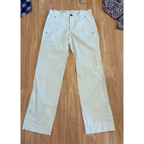 Mens Alberto Popeline Casual Cotton Pants W32 L34 Beige Dust Slim Fit Lightweigh - Picture 2 of 12